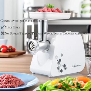 Experience the Ultimate Convenience with Sunmile SM-G35 Electric Meat Grinder